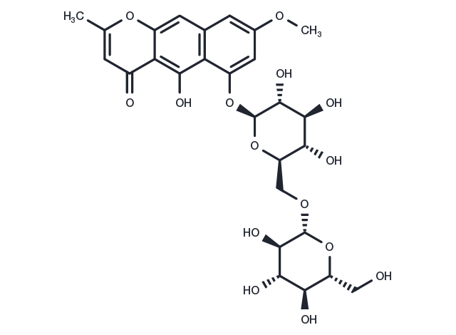 TargetMol Chemical Structure Rubrofusarin gentiobioside