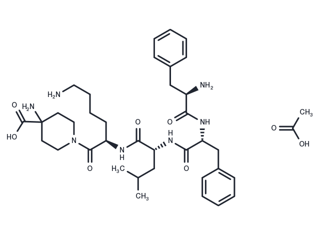 TargetMol Chemical Structure Difelikefalin acetate