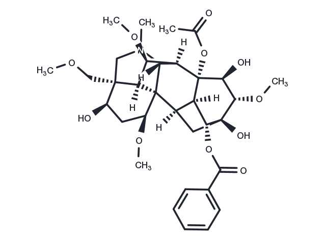 TargetMol Chemical Structure Mesaconitine