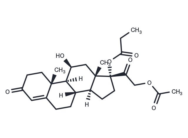 TargetMol Chemical Structure Hydrocortisone aceponate