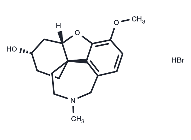 Lycoramine hydrobromide Chemical Structure