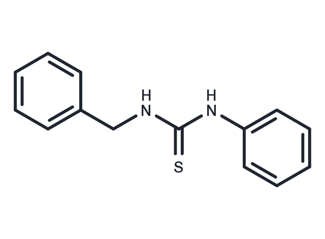1-Benzyl-3-Phenylthiourea Chemical Structure
