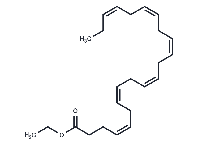 Docosahexaenoic acid ethyl ester Chemical Structure