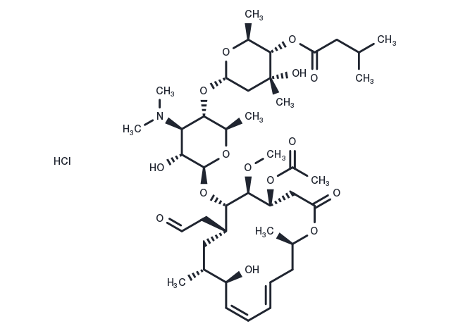 Josamycin HCl Chemical Structure