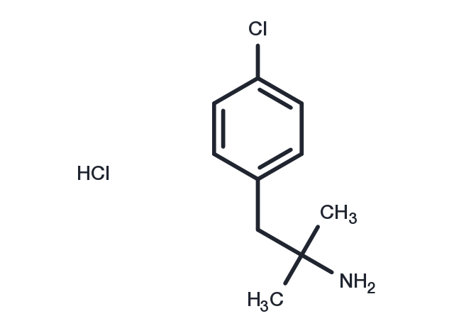 Chlorphentermine HCl Chemical Structure