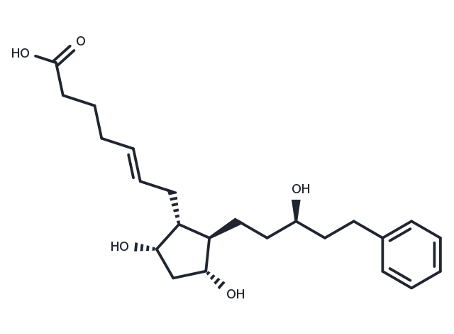 5-trans Latanoprost (free acid) Chemical Structure