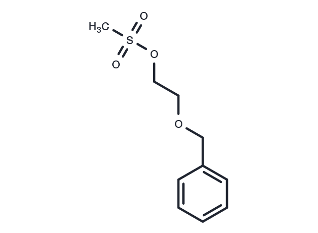 Benzyl-PEG1-Ms Chemical Structure