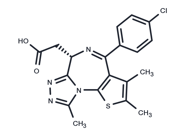 TargetMol Chemical Structure JQ-1 (carboxylic acid)