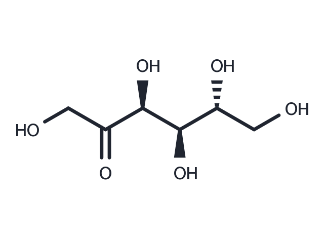 D-Fructose Chemical Structure