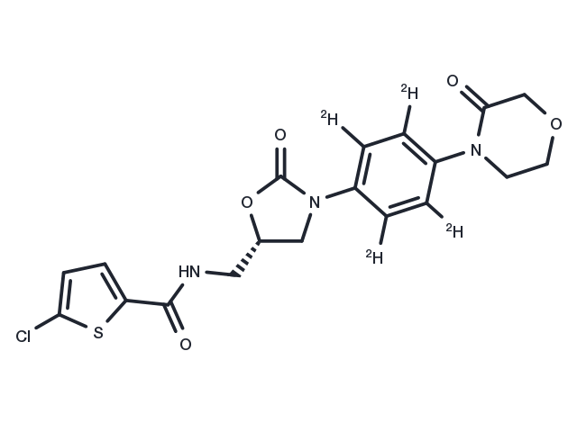 TargetMol Chemical Structure Rivaroxaban-d4