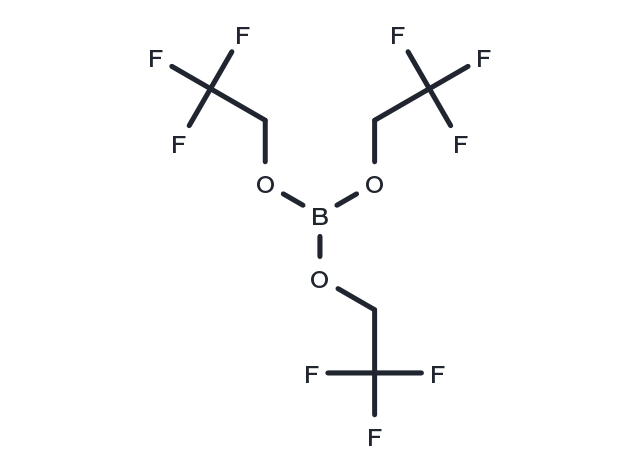 Tris(2,2,2-trifluoroethyl) borate Chemical Structure
