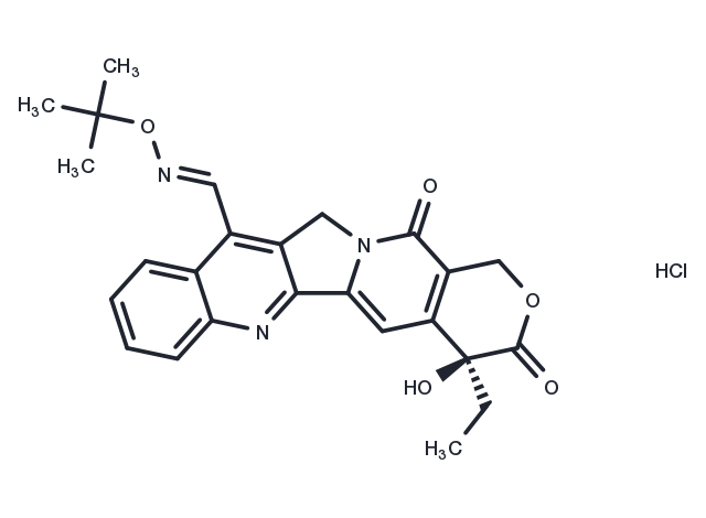 Gimatecan HCl Chemical Structure