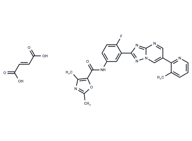 TargetMol Chemical Structure LXE408 fumarate