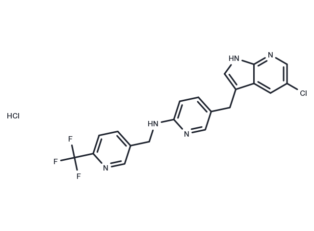 Pexidartinib hydrochloride Chemical Structure