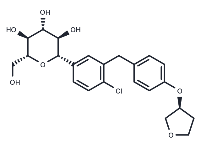 Empagliflozin Chemical Structure