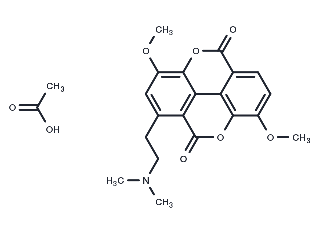 Thaspine HCl Chemical Structure