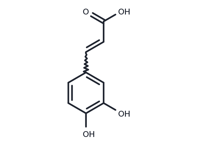 TargetMol Chemical Structure Caffeic Acid