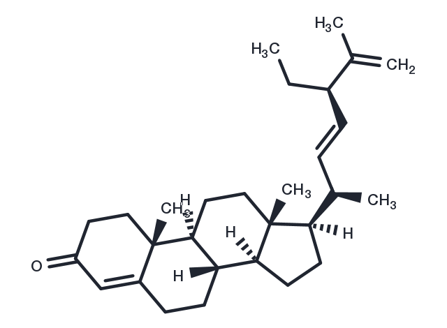 TargetMol Chemical Structure Stigmasta-4,22,25-trien-3-one