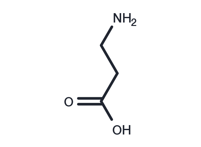 β-Alanine Chemical Structure