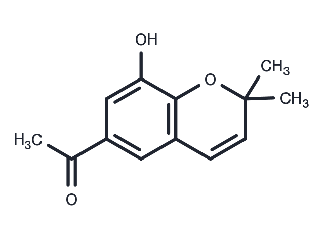 TargetMol Chemical Structure De-O-methylacetovanillochromene