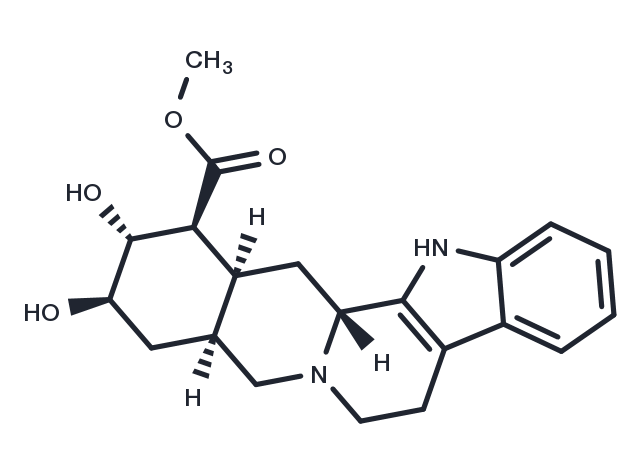 18β-Hydroxy-3-epi-α-yohimbine Chemical Structure