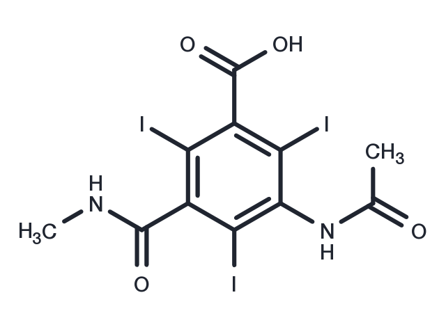 Iotalamic acid Chemical Structure