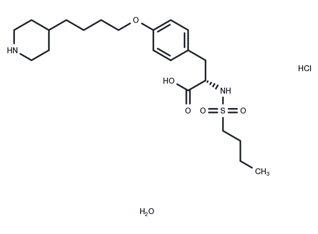 TargetMol Chemical Structure Tirofiban hydrochloride monohydrate