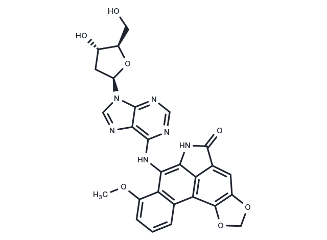 TargetMol Chemical Structure 7-(deoxyadenosin-N(6)-yl)aristolactam I
