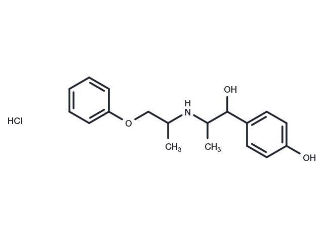 TargetMol Chemical Structure Isoxsuprine hydrochloride