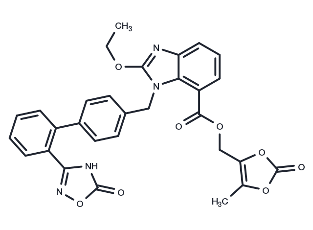 TargetMol Chemical Structure Azilsartan Medoxomil