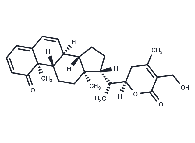Withasomniferolide A Chemical Structure
