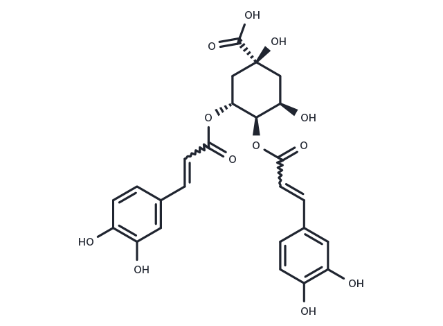 TargetMol Chemical Structure 3,4-Dicaffeoylquinic acid