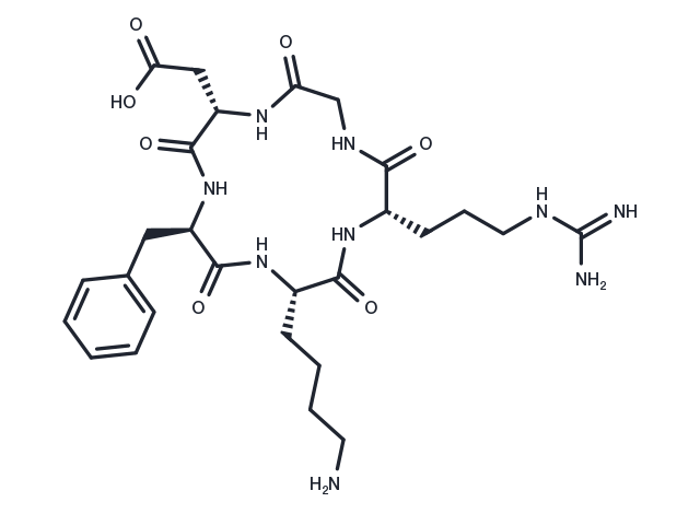 TargetMol Chemical Structure Cyclo(-RGDfK)