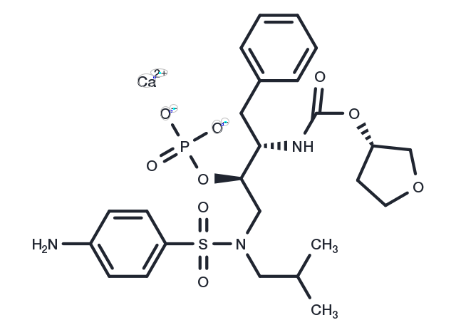 TargetMol Chemical Structure Fosamprenavir Calcium Salt
