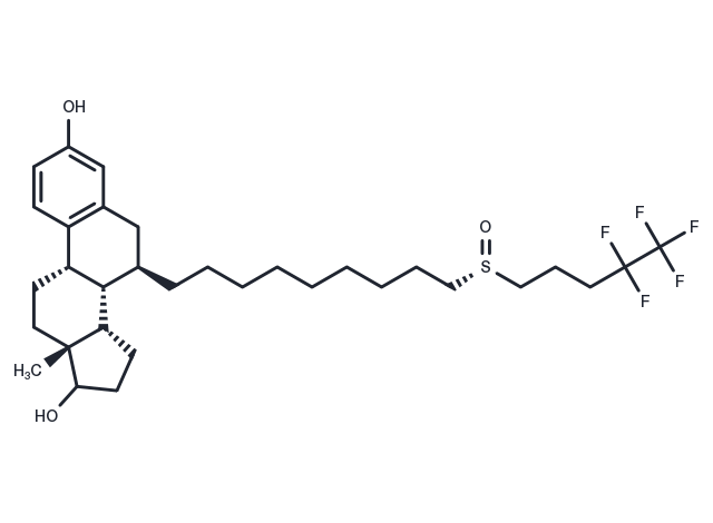 Fulvestrant (S enantiomer) Chemical Structure
