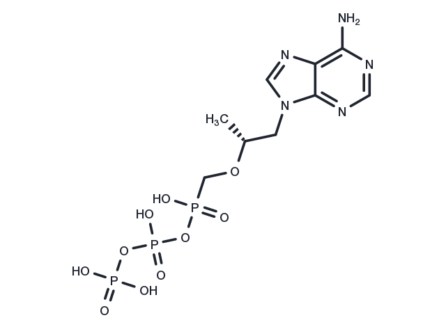 Tenofovir diphosphate Chemical Structure