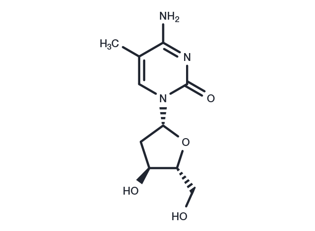 TargetMol Chemical Structure 5-Methyl-2'-deoxycytidine