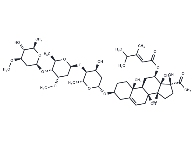 Otophylloside F Chemical Structure
