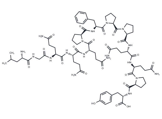 Gliadin p31-43 Chemical Structure
