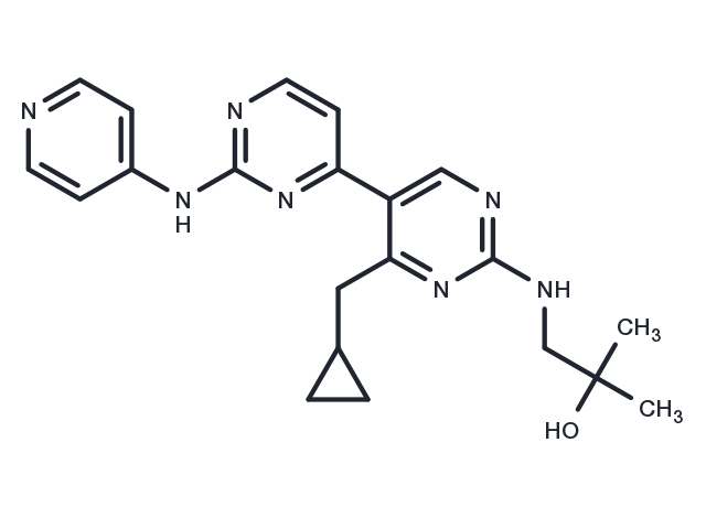 TargetMol Chemical Structure VPS34 inhibitor 1 (Compound 19, PIK-III analogue)