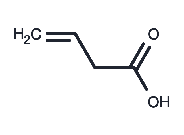 3-Butenoic acid Chemical Structure