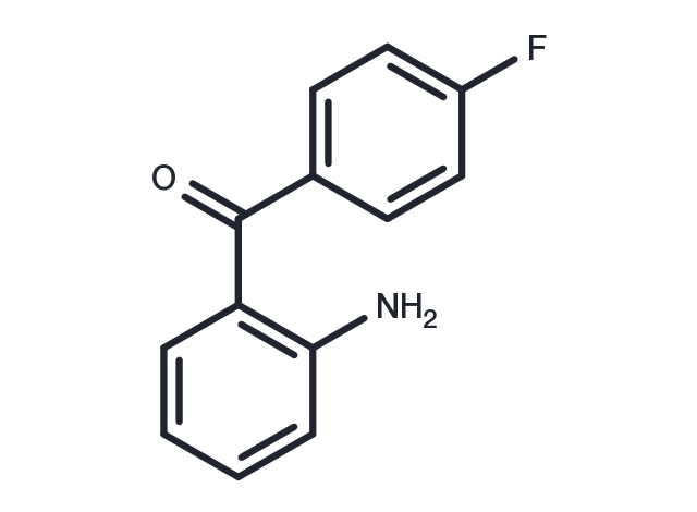 TargetMol Chemical Structure 2-Amino-4'-fluorobenzophenone