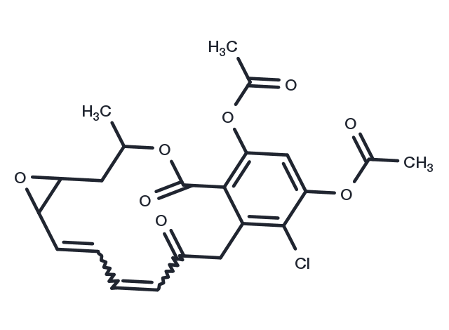 Monorden diacetate Chemical Structure