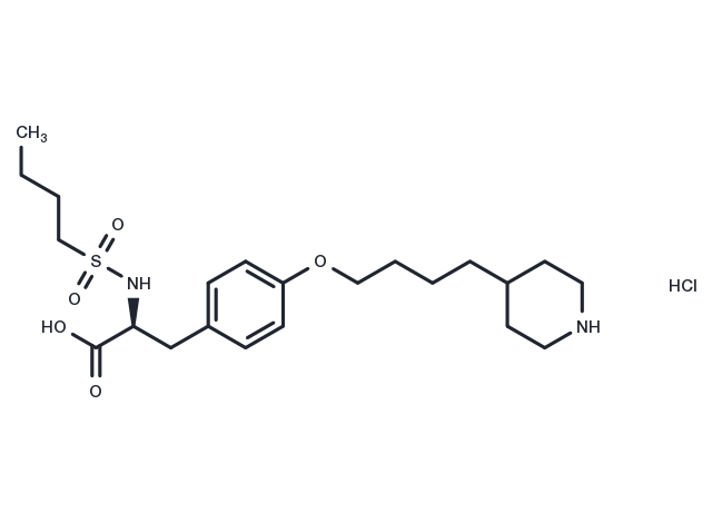 Tirofiban HCl Chemical Structure