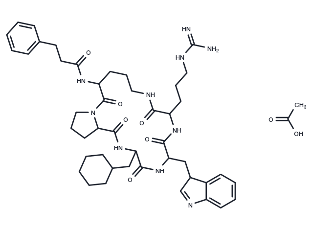 TargetMol Chemical Structure PMX 205 acetate(514814-49-4 free base)