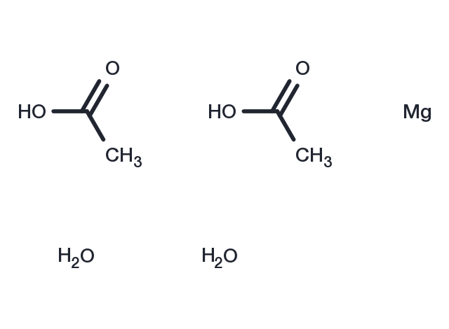 TargetMol Chemical Structure Magnesium acetate tetrahydrate
