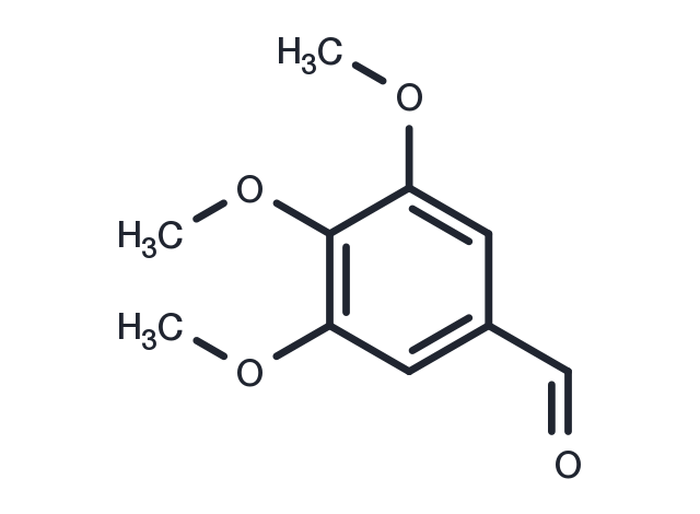 TargetMol Chemical Structure 3,4,5-Trimethoxybenzaldehyde