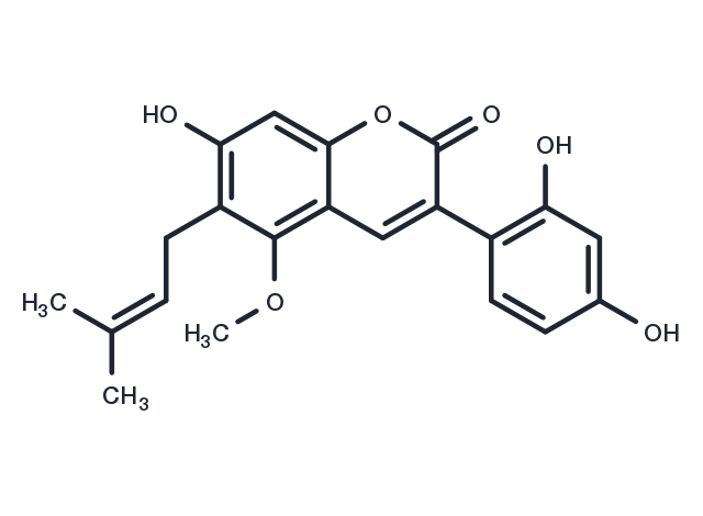 TargetMol Chemical Structure Glycycoumarin