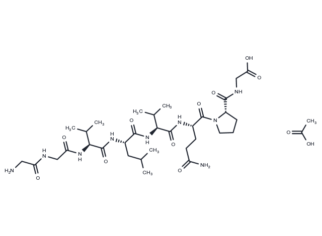 TargetMol Chemical Structure Larazotide acetate