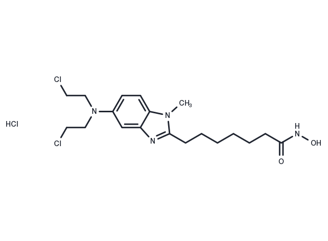 Tinostamustine HCl Chemical Structure